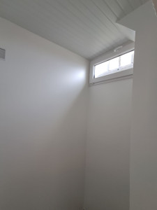 Photo de galerie - Isolation petite buanderie envahie par la moisissure 