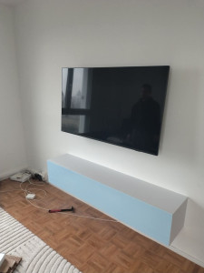 Photo de galerie - Pose tv plasma