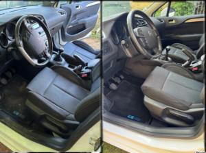 Photo de galerie - Avant / après d’un nettoyage de véhicules 