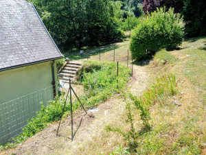 Photo de galerie - Pose d'un grillage de sûreté 