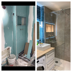 Photo de galerie - Renovation salle de bain 