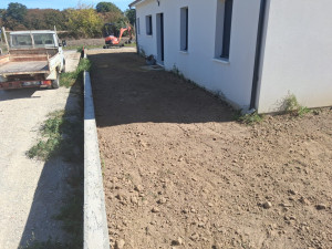 Photo de galerie - Après terrassement 
