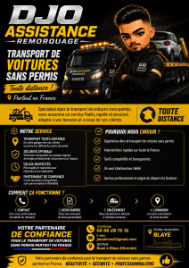 Photo de galerie - Transport de voiture sans permis 