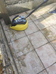 Photo de galerie - Nettoyage terrasse 
