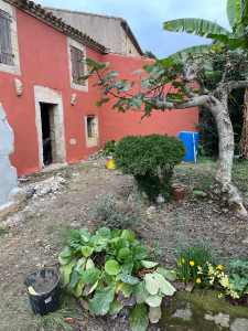 Photo de galerie - Aménagement extérieur peinture façade et muret 