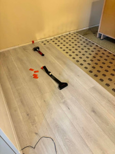 Photo de galerie - Pose de parquet - Revêtement de sol