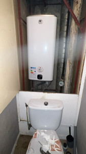 Photo de galerie - Dépose et repause un chauffe eau tout neuf + modification 