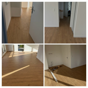 Photo de galerie - Pose parquet stratifié 