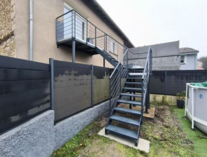 Photo de galerie - Escalier exterieur