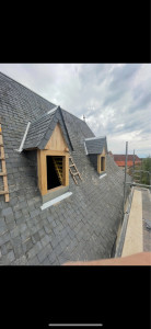 Photo de galerie - Création de lucarnes chien assis