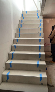 Photo de galerie - Carrelage escalier