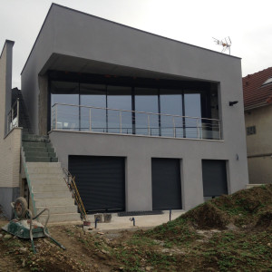 Photo de galerie - Construction d’une maison individuelle – maîtrise d’œuvre, coordination et pilotage du chantier.