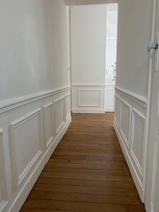 Photo de galerie - Peinture et moulures