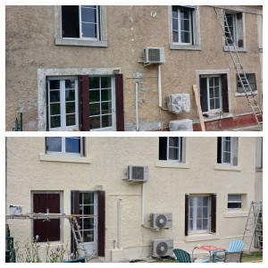 Photo de galerie - Facade avant/après