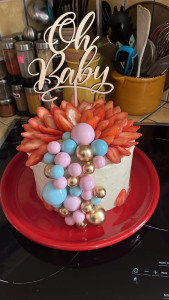 Photo de galerie - Gâteau baby shower