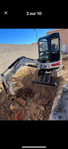 Photo de galerie - Tous travaux terrassement et evacuation de la terre gravats....

