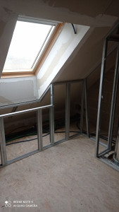 Photo de galerie - Agencement de comble. soubassement 