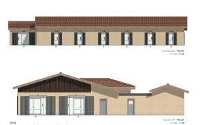 Photo de galerie - Plan des façades