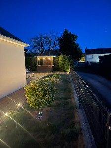 Photo de galerie - Création bar et terrasse en bois 