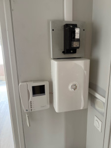 Photo de galerie - Pose d’un compteur 