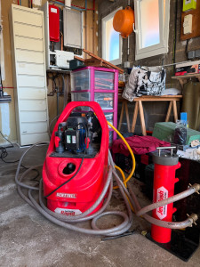 Photo de galerie - Désambouage d’une installation de radiateur 