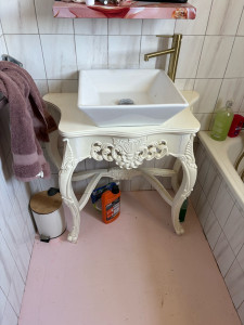 Photo de galerie - Création meuble de salle de bain 
