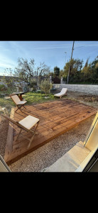 Photo de galerie - Fabrication et pose de terrasse 