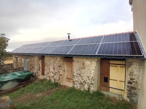 Photo de galerie - Installation panneaux solaires de 6