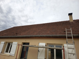 Photo de galerie - Nettoyage toiture 