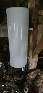 Photo de galerie - Changement de cumulus 200 litres en tri phasé dans des combles non aménagé 