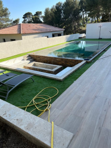 Photo de galerie - Pose de gazon 