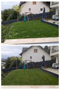 Photo de galerie - Tonte d'un jardin.