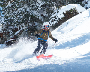 Photo de galerie - Séance photo en ski de randonnée