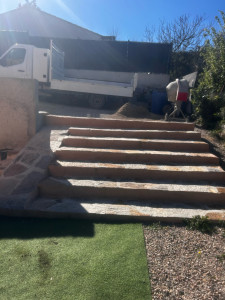 Photo de galerie - Escalier pierre de dallage, sélectionner