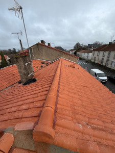 Photo de galerie - Changement de couverture .
Client content .
Merci au clients pour leur confiance .
N'hesiter pas a nous contacter devis gratuit.