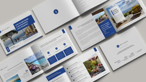 Photo de galerie - Création d'une brochure commercial pour l'entreprise Eos-conciergerie.