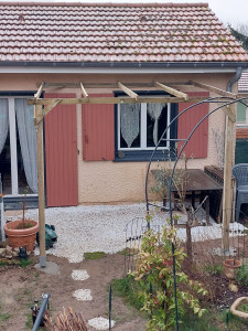Photo de galerie - Pose d une pergola