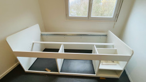 Photo de galerie - Lit enfant avec arrangement 90/200 cm