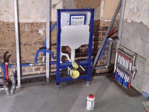 Photo de galerie - Installation complète de plomberie Sanitaire 