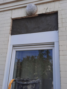 Photo de galerie - Remise au propre cadre de porte