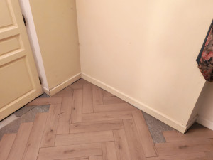 Photo de galerie - Pose de parquet - Revêtement de sol