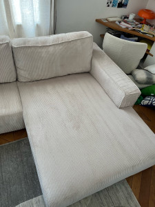 Photo de galerie - Nettoyage canapé . Après ???