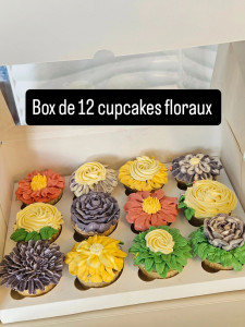 Photo de galerie - Des boîtes de cupcakes à partir de 12 unités 
saveurs, garnitures et couleurs aux choix 
Composez votre box
