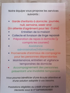 Photo de galerie - Flyer verso