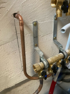 Photo de galerie - Montage wc suspendu