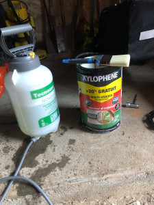 Photo de galerie - Traitement charpente xylophene 