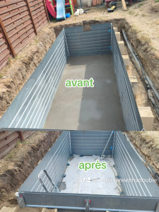 Photo de galerie - Chape piscine
