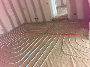 Photo de galerie - Chauffage aux sols (PAC)