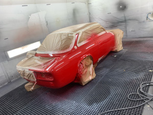 Photo de galerie - Peinture latéral Alfa bertone 