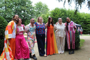Photo de galerie - Panel de tenue confectionné pour un défilé 